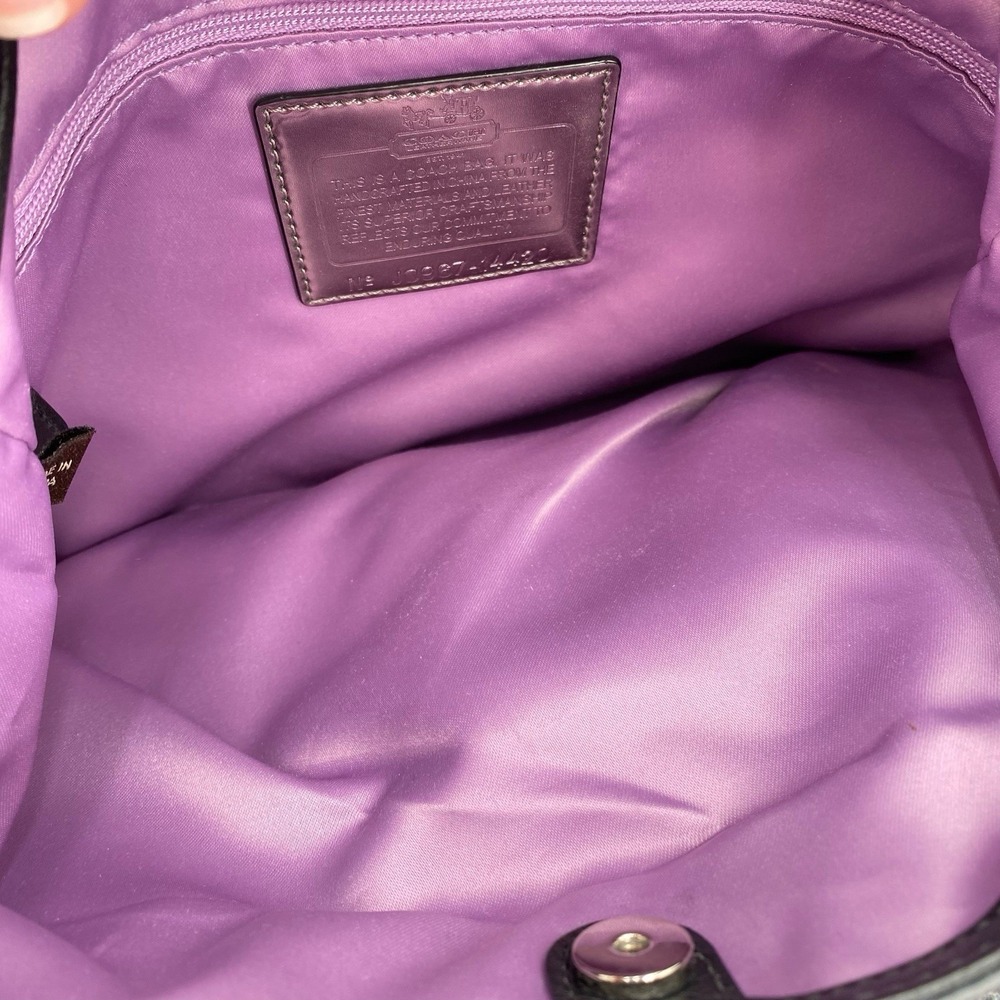 Coach Madison‎ Maggie Op Art Signature Jacquard Shoulder Bag 14420 - Picture 15 of 16